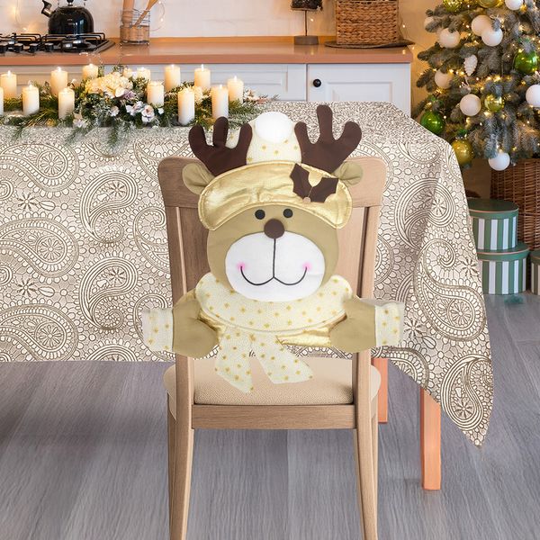 Funda para Silla Encanto 50 x 53 cm Reno Dorado