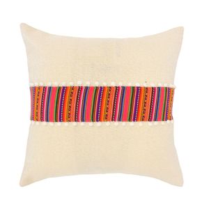 Navidad Peruana Funda Cojin Lineas 45X45 Cm (Pt) -Gen