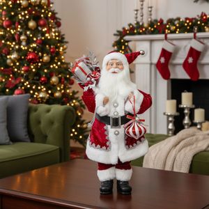 Navidad Santa Clasico 28X18X45Cm Rojo/Blanco (Mc-1945)