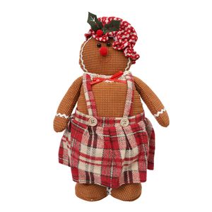 Navidad Patilargo Jengibre Niña 65X20X12Cm Marron (Qd24B624B)