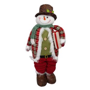 Navidad Patilargo Nieve 74Cm Rojo/Blanco (Mc-2019)