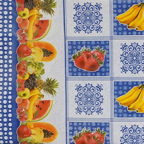 Cubremesa Pvc Cynthia Azul 13