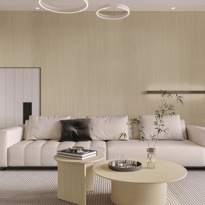 PAPEL TAPIZ ESPUMADO MADERA 0.6X3 MTS CHAMPAGNE