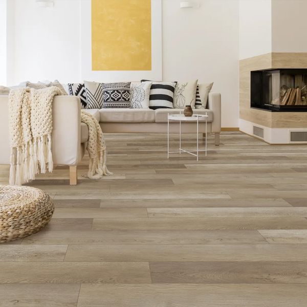 Zeletto Piso Spc Ressia 18X122X0.4 Cm Beige