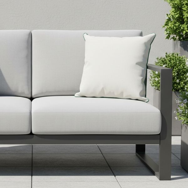 Cojin Limoncello Borde Vivo Verde 50X50Cm