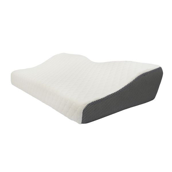Almohada Ergonomica Memory Foam 60 X 35 X12Cm Blanco