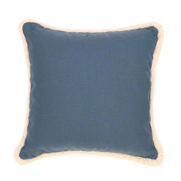 Cojin Encanto Luminoso Azul Oscuro 50X50Cm