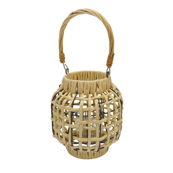 Porta Vela Trenzado M 19X19X22Cm (Hme12-026-3)