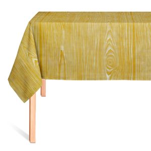 Cubremesa Plain Pvc Madera Vetada Marron Claro