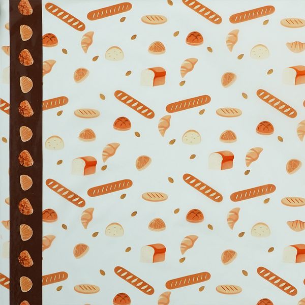 Cubremesa Plain Pvc Delicias Pan Blanco