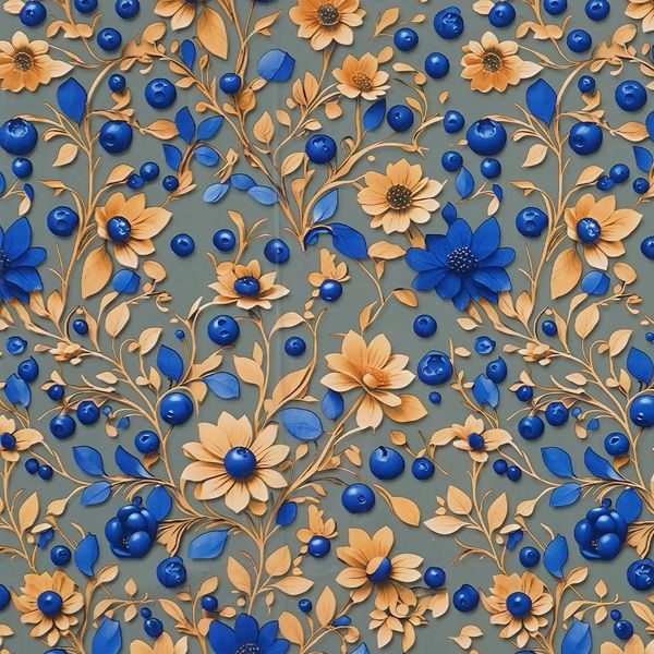 Cubremesa Plain Pvc Margarita Azul