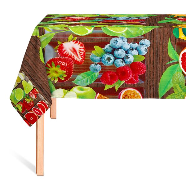 Cubremesa Plain Pvc Mix Frutas