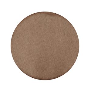 Zeletto Alfombra P/Exterior Ankara Circ 1X1 Mts Mocca Perlado