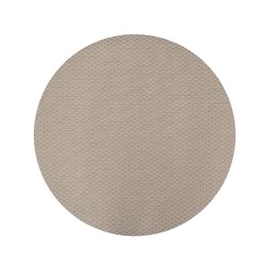 Zeletto Alfombra P/Exterior Viena Circ 1X1 Mts Greige Oro