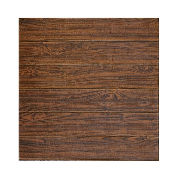 Papel Tapiz 3D Madera 77X70X0.3 Cm Marron