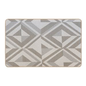 Tapete Poliester Prisma 75X45Cm Beige