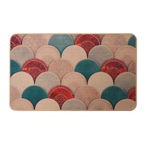 Tapete Poliester Encanto 75X45Cm Beige