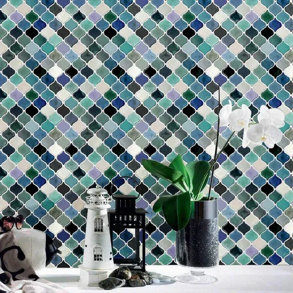 Mosaico Gel 3D Artdeco 30.5X30.5 Cm Cielo (Pack 10 Unid)