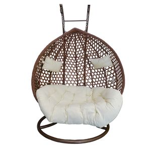 Silla Colgante P/2 Personas Chocolate