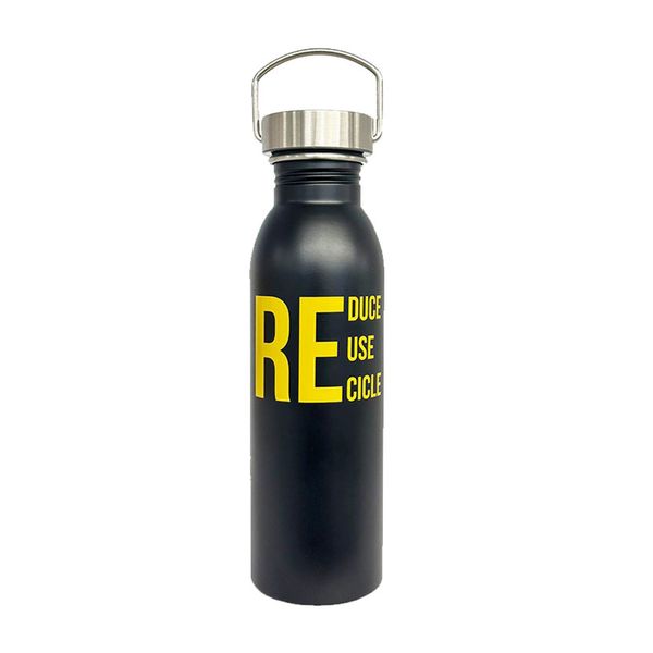 Thermos Botella De Acero Negro (B1201-700Bk)