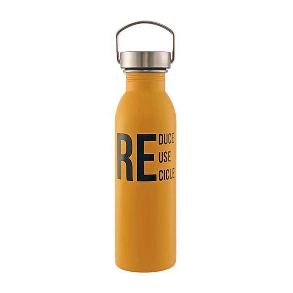 Thermos Botella De Acero Amarillo (B1201-700Ye)