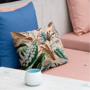 TELA AQUATEC HOJAS PALO ROSA