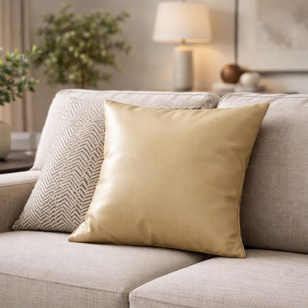 Funda Cojin Golden 45X45Cm Dorado (Pt)