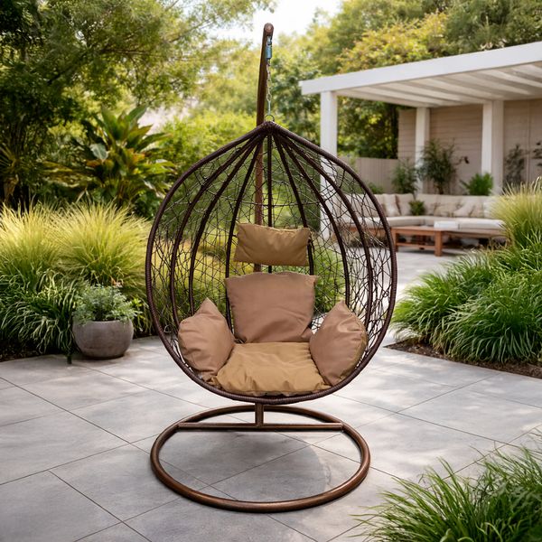 Silla Colgante P/1 Persona 195X107Cm Cobre (Dl-12)