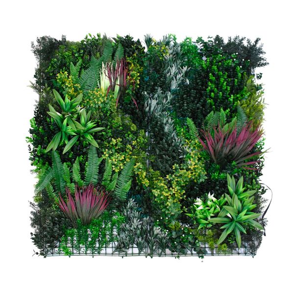 CERCO DECO ENREDADERA TROPICAL III 100X100CM VERDE (CCGF031)