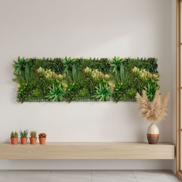 CERCO DECO ENREDADERA TROPICAL I 50X50CM VERDE (CCGK004A)