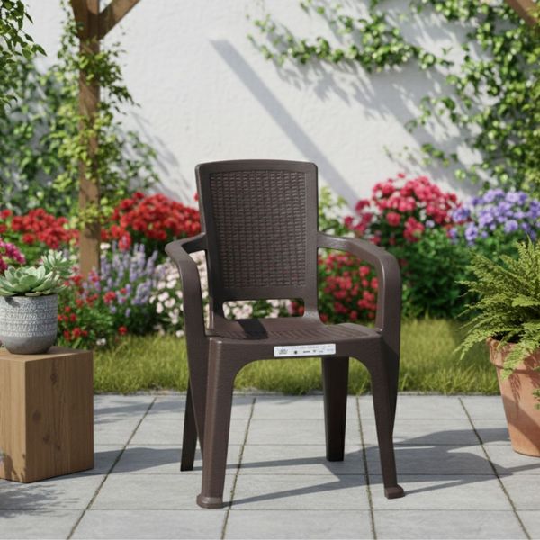 REYPLAST SILLA TAHUARI 55.2X53.5X83.8 CM MARRON MORO (SLX140000)