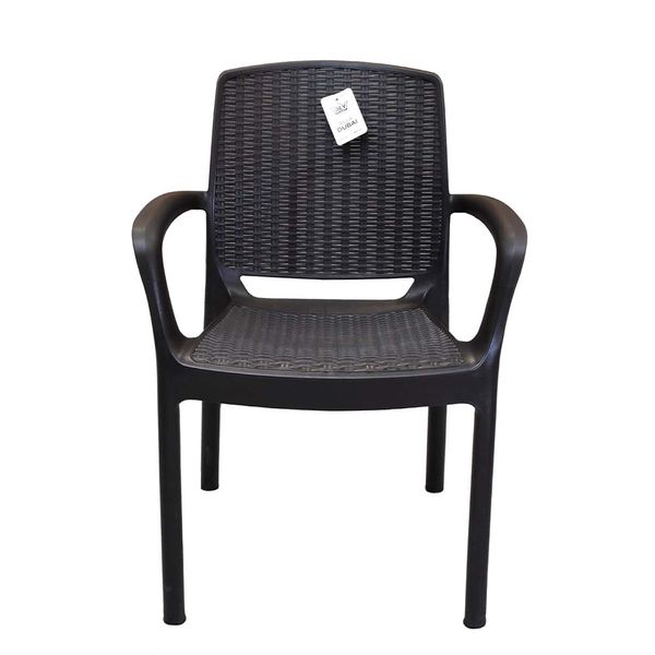 REYPLAST SILLA DUBAI 58.9X55X83.8CM MARRON MORO (SLX128000)