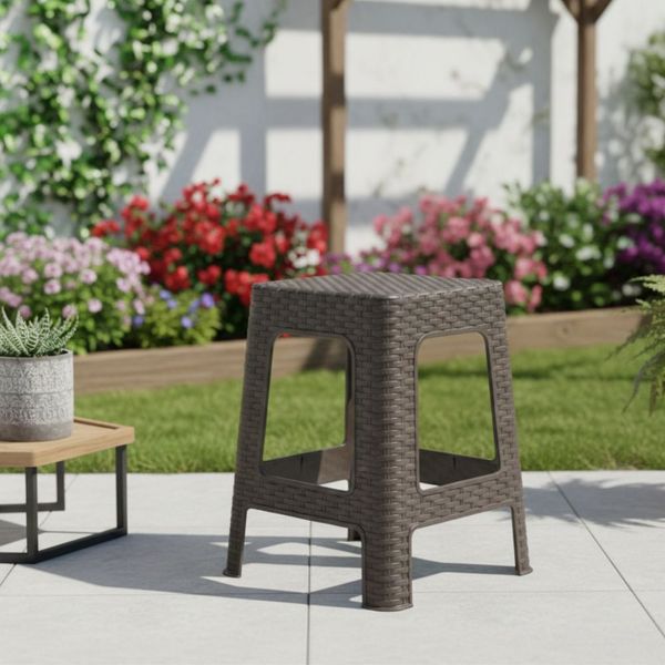 REYPLAST BANCO TAVARUA MOD. RATAN GRANDE MARRON MORO (BNX017200)