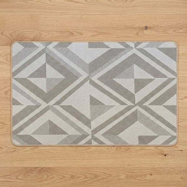 Tapete Poliester Prisma 40X60Cm Beige