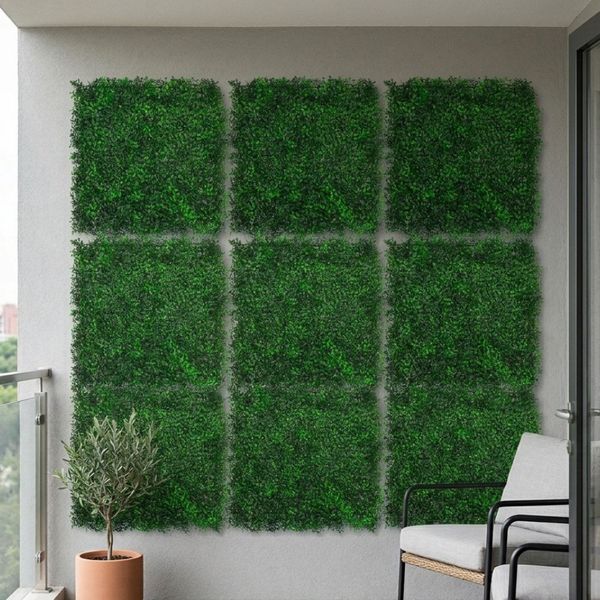 CERCO DECO ENREDADERA MENTHA 50X50CM VERDE (CCGA145)