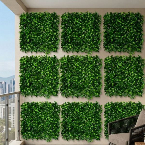 CERCO DECO ENREDADERA GARDENIA 50X50CM VERDE (CCGA138)