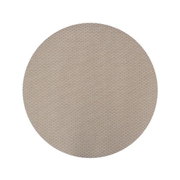 Zeletto Alfombra P/Exterior Viena Circ 1X1 Mts Greige Oro