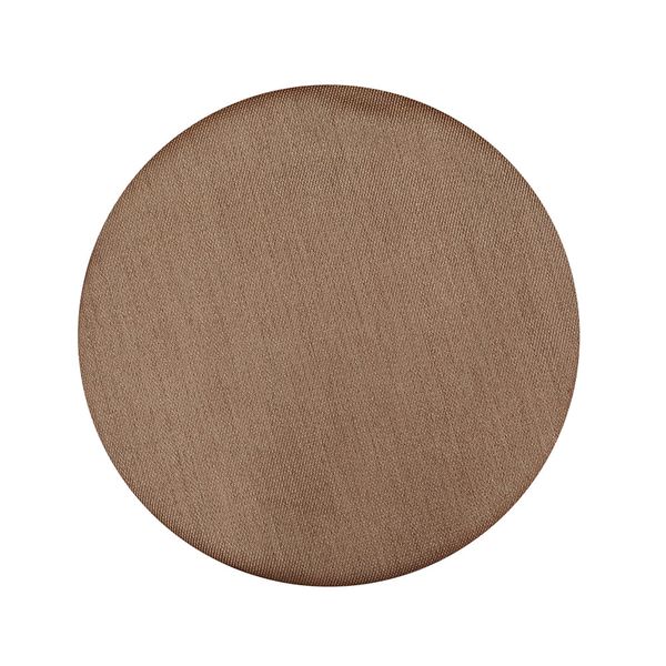 Zeletto Alfombra P/Exterior Ankara Circ 1X1 Mts Mocca Perlado