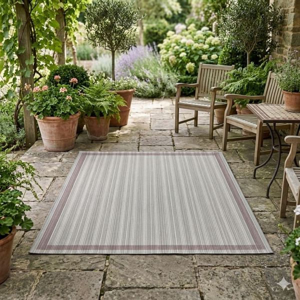 Zeletto Alfombra P/Exterior Caladria 1.40 X 1.70 Greige