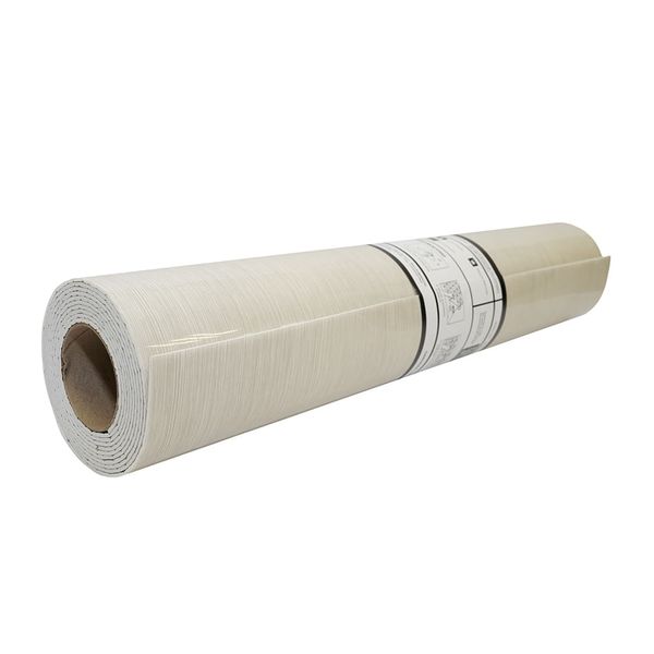 PAPEL TAPIZ ESPUMADO MADERA 0.6X3 MTS VAINILLA
