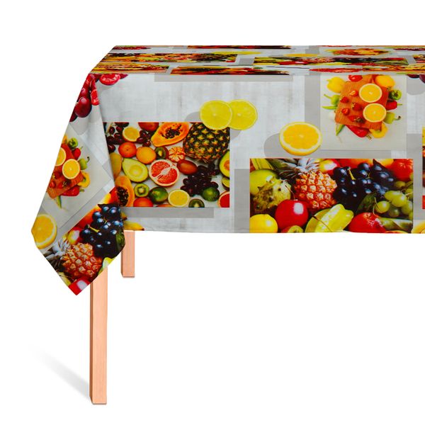 Cubremesa Plain Pvc Frutas Variadas