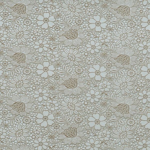 Cubremesa Encaje Pvc Margarita Crema