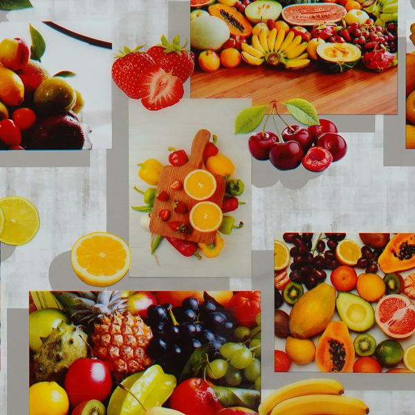 Cubremesa Plain Pvc Frutas Variadas