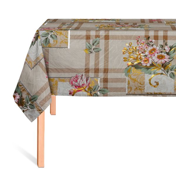 Cubremesa Shine Vintage Marron