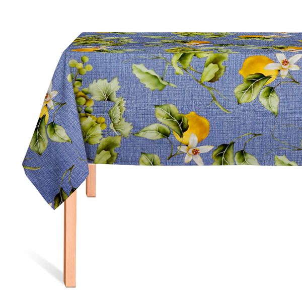 Cubremesa Plain Pvc Brisa Tropical Azul