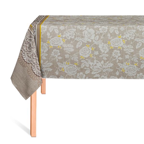 Cubremesa Plain Pvc Elegancia Beige