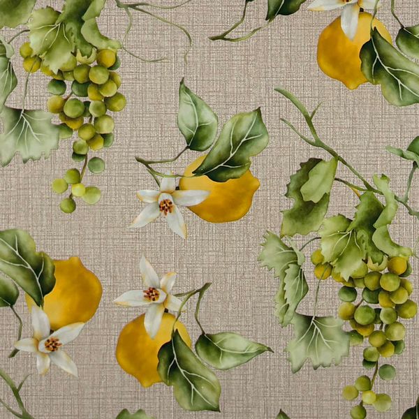 Cubremesa Plain Pvc Brisa Tropical Gris