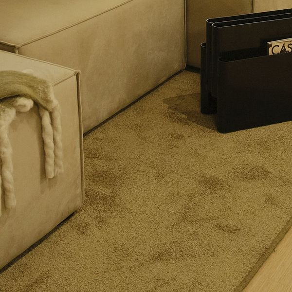 ALFOMBRA ECO CLEAN SUNCOLOR 2MTS ANCHO VERDE OLIVA 40