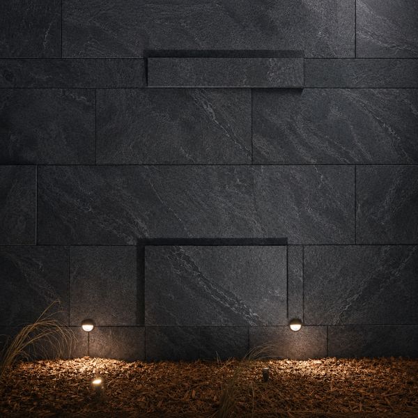 PANEL DE PIEDRA FLEXIBLE 1.22X0.61 MTS CARBON GOLD