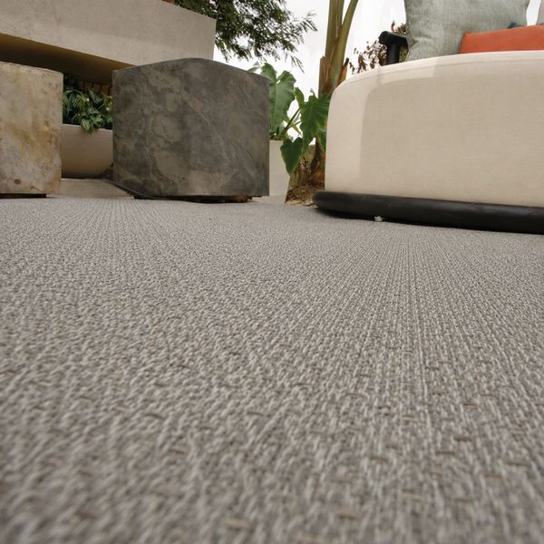 Zeletto Alfombra P/Exterior Viena 2Mts Ancho Greige Oro